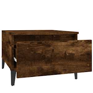 Odkládací stolky 2 ks kouřový dub 50x46x35 cm kompozitní dřevo - obrázek 8