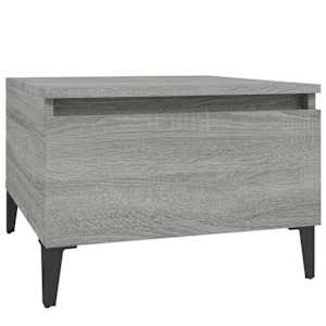 vidaXL lisalaud, hall Sonoma tamm, 50 x 46 x 35 cm, tehispuit