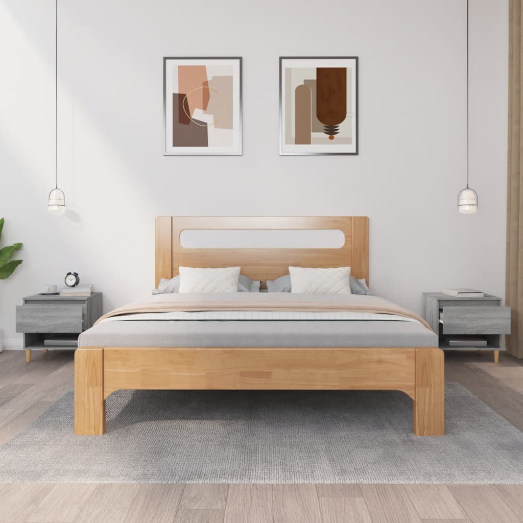 vidaXL Nočné stolíky 2 ks sivý dub sonoma 50x46x50 spracované drevo