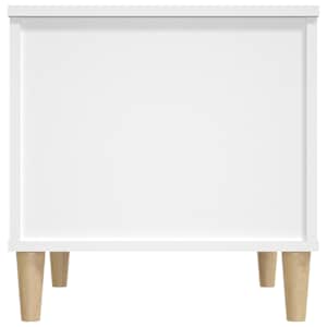 Konferenční stolek bílý 60 x 44,5 x 45 cm kompozitní dřevo - obrázek 8