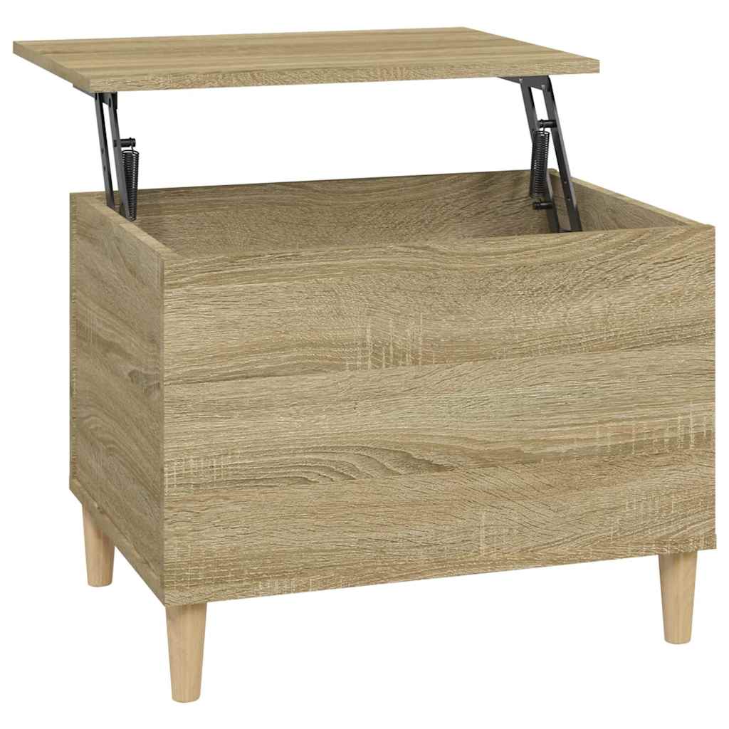 vidaXL Konferenční stolek dub sonoma 60x44,5x45 cm kompozitní dřevo