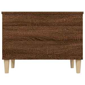 Konferenční stolek hnědý dub 60x44,5x45 cm kompozitní dřevo - obrázek 7
