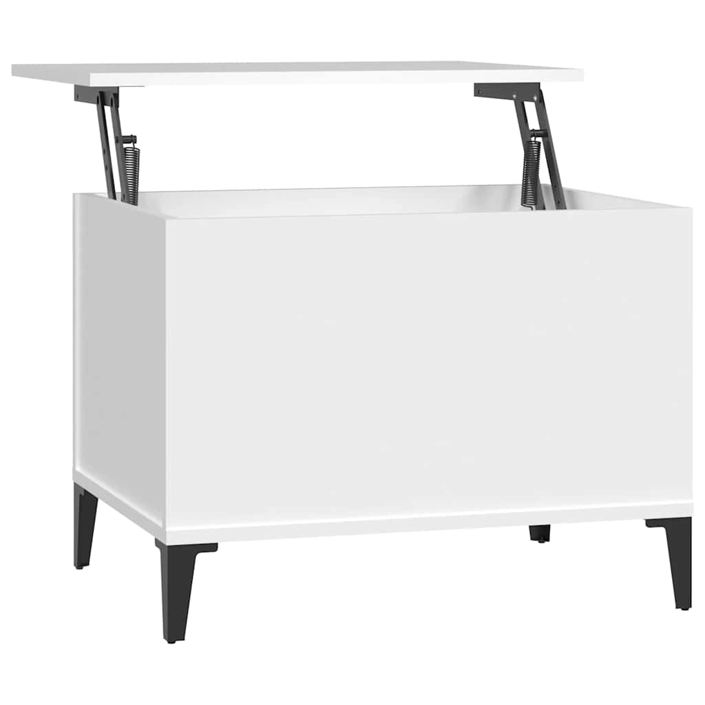 vidaXL Konferenční stolek bílý 60 x 44,5 x 45 cm kompozitní dřevo