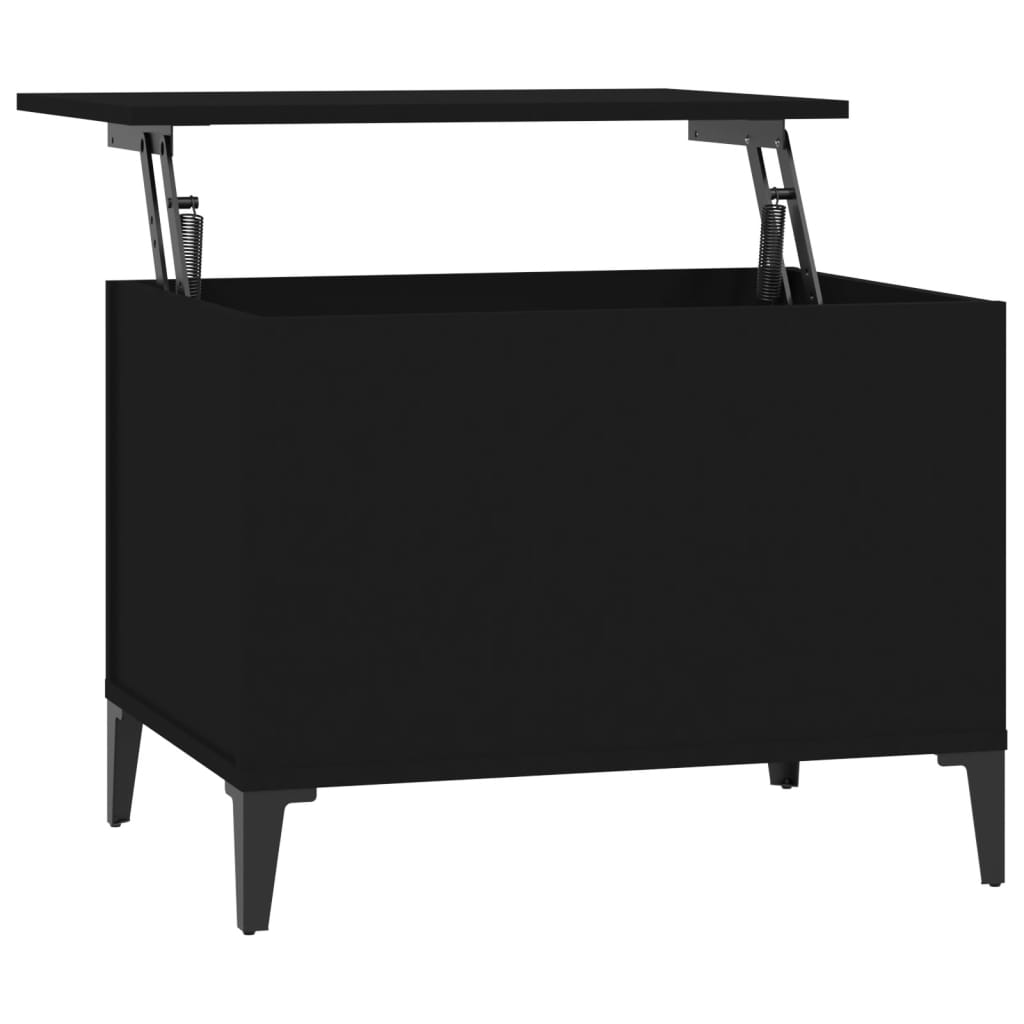 Thumbnail - vidaXL Couchtisch Schwarz 60x44,5x45 cm Holzwerkstoff