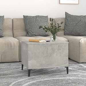 Konferenční stolek betonově šedý 60x44,5x45 cm kompozitní dřevo - obrázek 3