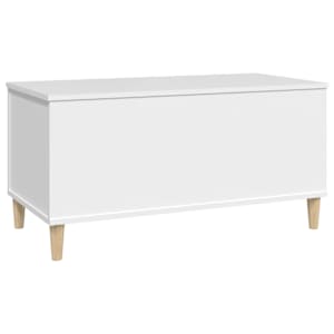Konferenční stolek bílý 90 x 44,5 x 45 cm kompozitní dřevo - obrázek 6