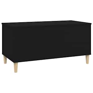 Konferenční stolek černý 90 x 44,5 x 45 cm kompozitní dřevo - obrázek 6
