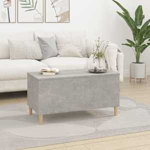 Konferenční stolek betonově šedý 90x44,5x45 cm kompozitní dřevo - obrázek 3