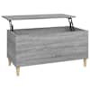 vidaXL kohvilaud, hall Sonoma tamm, 90 x 44,5 x 45 cm, tehispuit