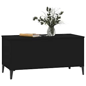 Konferenční stolek černý 90 x 44,5 x 45 cm kompozitní dřevo - obrázek 4