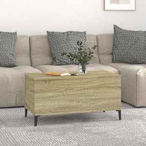 Konferenční stolek dub sonoma 90x44,5x45 cm kompozitní dřevo - obrázek 3