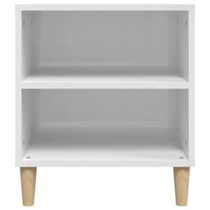 TV skříňka bílá vysoký lesk 102 x 44,5 x 50 cm kompozitní dřevo - obrázek 8