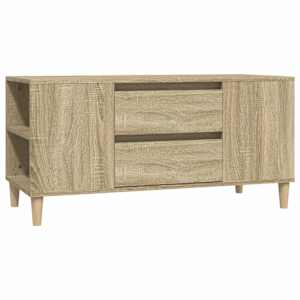 TV skříňka dub sonoma 102x44,5x50 cm kompozitní dřevo - obrázek 2