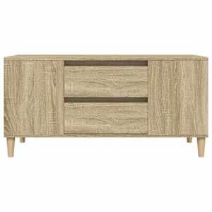 TV skříňka dub sonoma 102x44,5x50 cm kompozitní dřevo - obrázek 7