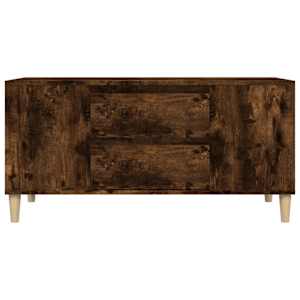 TV skříňka kouřový dub 102x44,5x50 cm kompozitní dřevo - obrázek 7