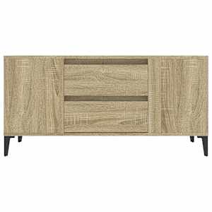 TV skříňka dub sonoma 102x44,5x50 cm kompozitní dřevo - obrázek 6