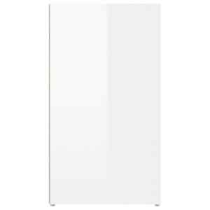Příborník bílý s vysokým leskem 100x33x59,5 cm kompozitní dřevo - obrázek 7