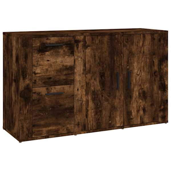 vidaXL puhvetkapp, suitsutatud tamm, 100x33x59,5 cm, tehispuit