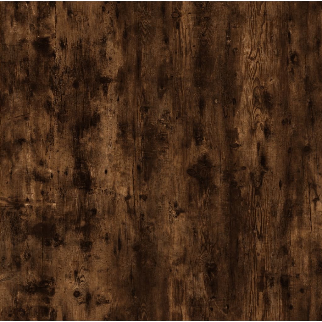 füstös tölgy színű szerelt fa tálalószekrény 100x33x59,5 cm