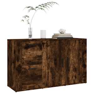 Příborník kouřový dub 100x33x59,5 cm kompozitní dřevo - obrázek 4