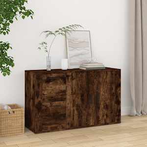 Příborník kouřový dub 100x33x59,5 cm kompozitní dřevo - obrázek 1