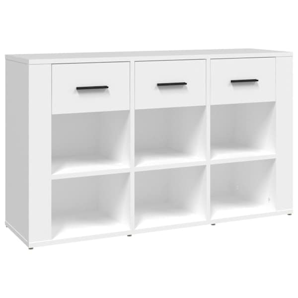 vidaXL puhvetkapp, valge, 100 x 30 x 59,5 cm, tehispuit
