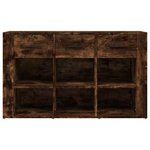 Příborník kouřový dub 100 x 30 x 59,5 cm kompozitní dřevo - obrázek 6