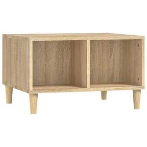 Konferenční stolek dub sonoma 60x50x36,5 cm kompozitní dřevo - obrázek 2