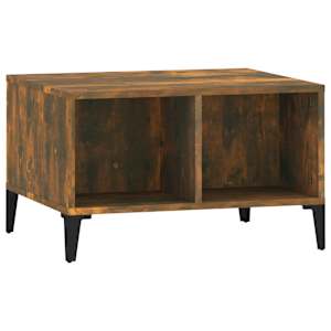 Konferenční stolek kouřový dub 60x50x36,5 cm kompozitní dřevo - obrázek 2