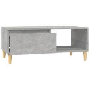 Konferenční stolek betonově šedý 90x50x36,5 cm kompozitní dřevo - obrázek 6