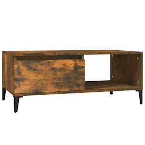 Konferenční stolek kouřový dub 90x50x36,5 cm kompozitní dřevo - obrázek 2