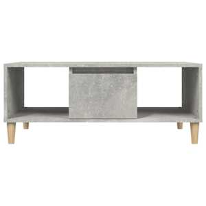 Konferenční stolek betonově šedý 90x50x36,5 cm kompozitní dřevo - obrázek 7