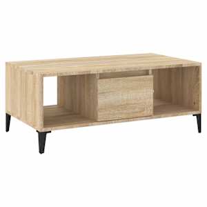 Konferenční stolek dub sonoma 90x50x36,5 cm kompozitní dřevo - obrázek 2