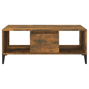 Konferenční stolek kouřový dub 90x50x36,5 cm kompozitní dřevo - obrázek 5