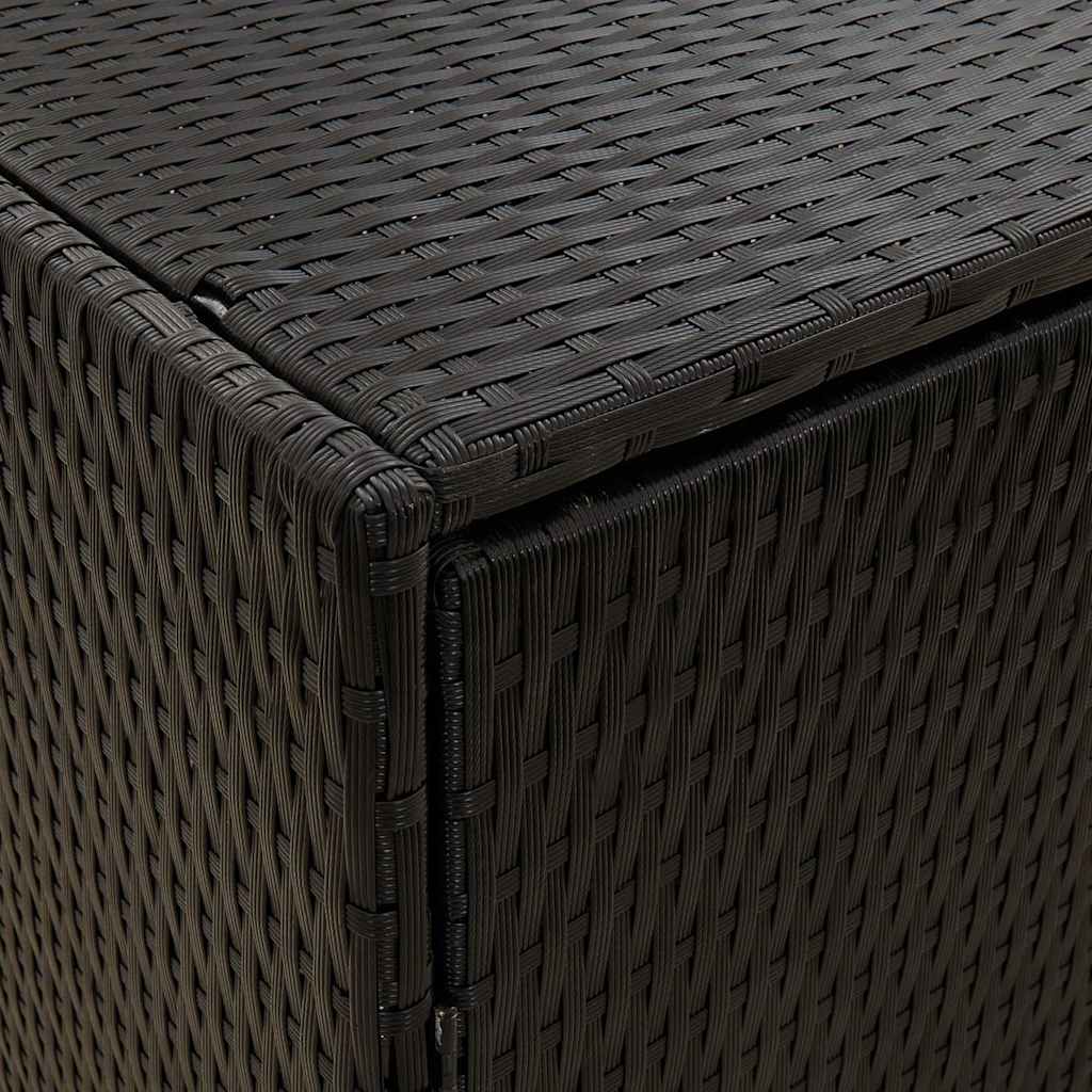 Storage Unit Outdoor Storage Cabinet Patio Storage Box Poly Rattan vidaXL - Picture 11 of 24