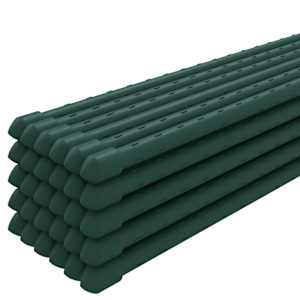 Tyčky k rostlinám 30 ks zelené 90 cm ocel - obrázek 3