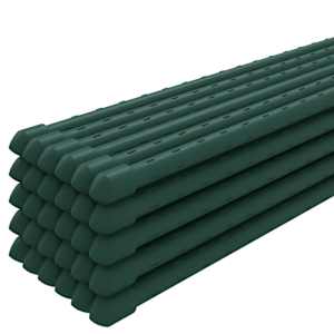 Tyčky k rostlinám 30 ks zelené 115 cm ocel - obrázek 3