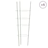 vidaXL aia taimetoed 4 r&otilde;ngaga 5 tk roheline 90 cm teras