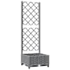vidaXL Aia istutuspot Helehall 40 x 40 x 121,5 cm