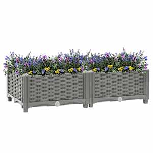 Vyvýšený záhon 80 x 40 x 23 cm polypropylen - obrázek 2