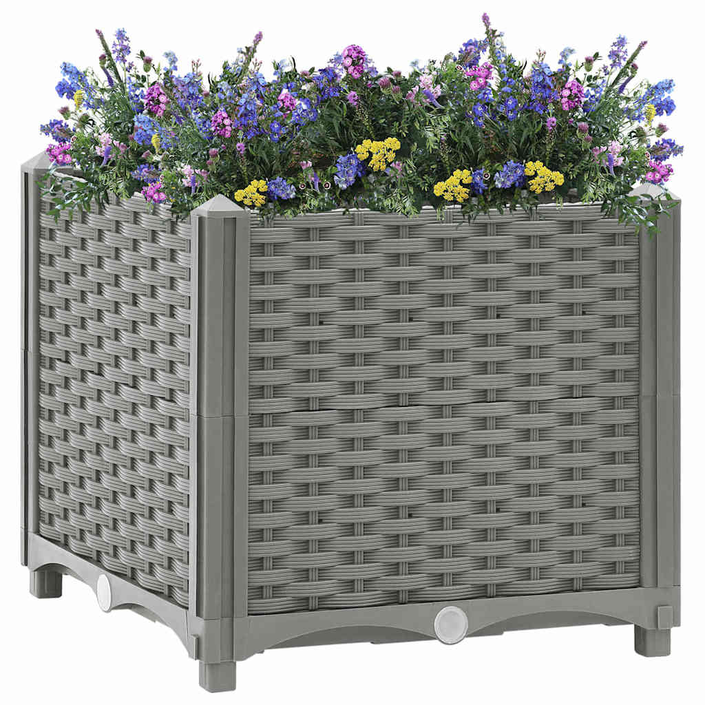 VidaXL Plantenbak Verhoogd 40x40x38 Cm Polypropeen