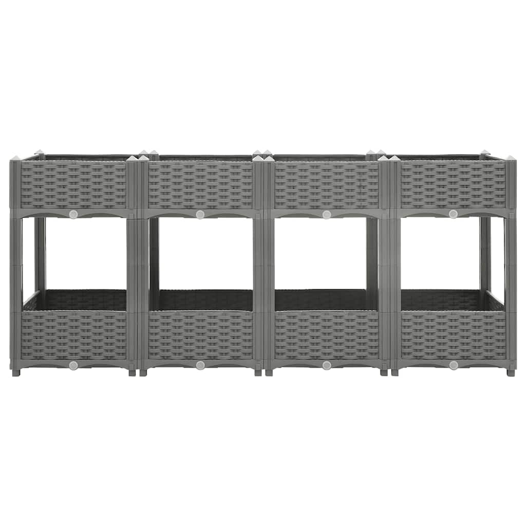 Thumbnail - vidaXL Hochbeet 160x40x71 cm Polypropylen