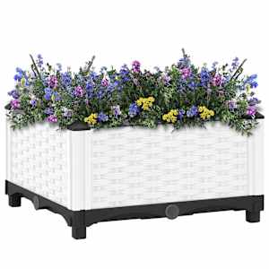 vidaXL Hochbeet 40x40x23 cm Polypropylen