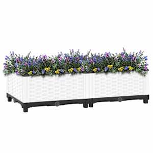 Vyvýšený záhon 80 x 40 x 23 cm polypropylen - obrázek 2
