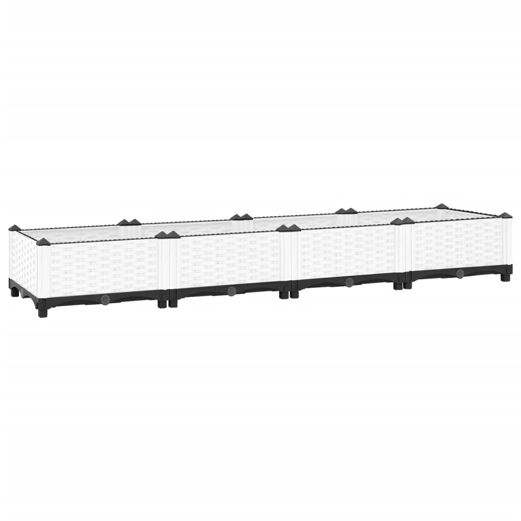 vidaXL Vyvýšený záhon 160 x 40 x 23 cm polypropylen