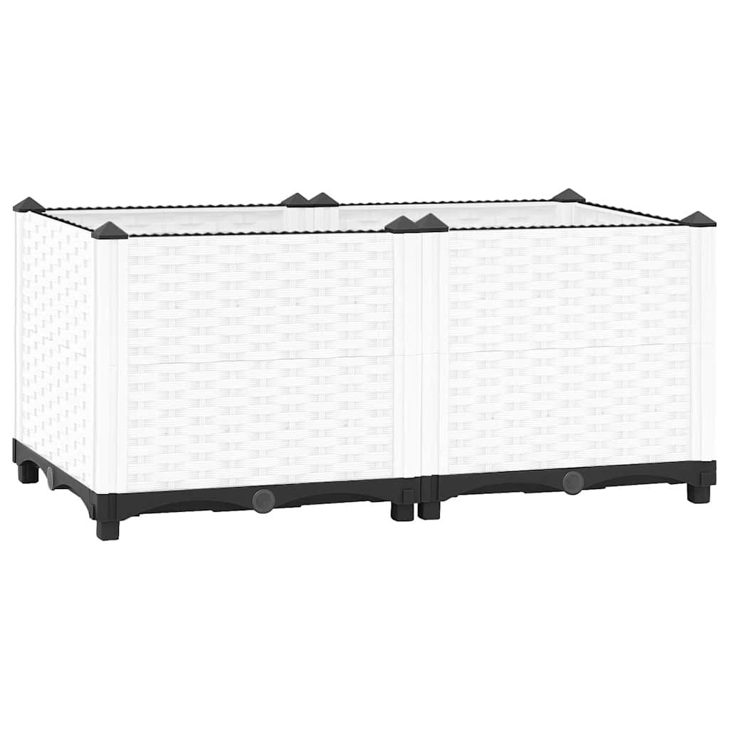 Lit surélevé 80x40x38 cm Polypropylène