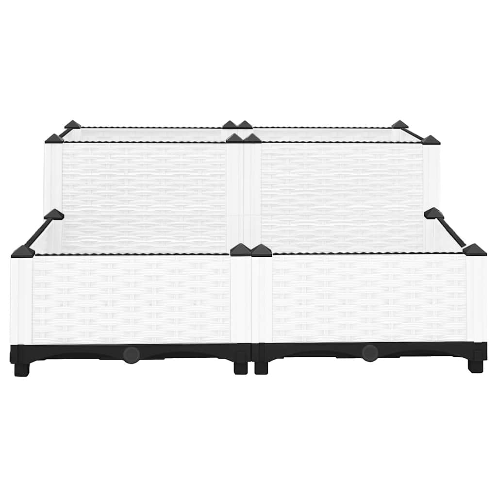 Thumbnail - vidaXL Hochbeet 80x80x38 cm Polypropylen