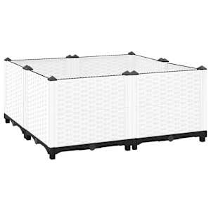 vidaXL taimekast 80 x 80 x 38 cm, pol&uuml;prop&uuml;leen
