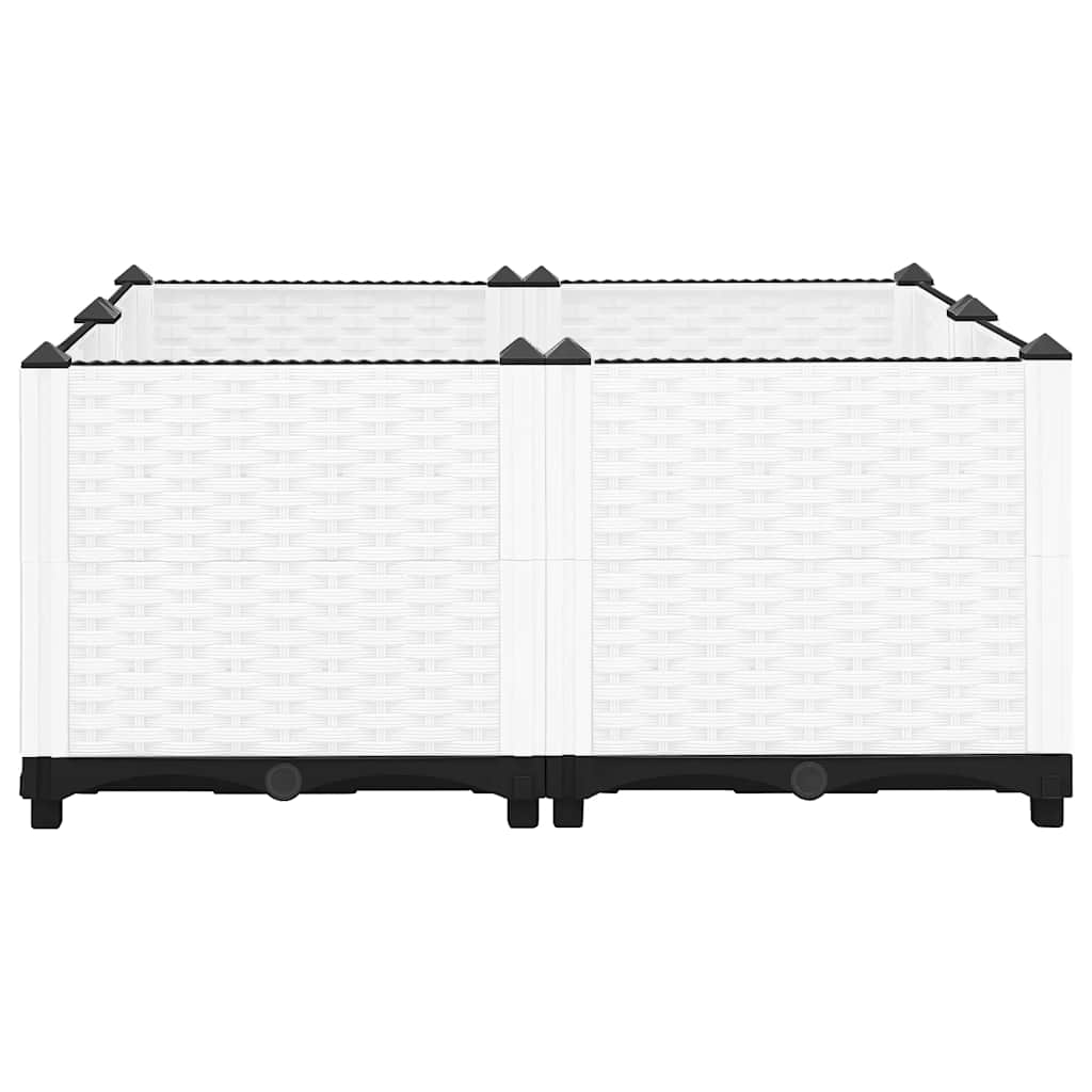 Thumbnail - vidaXL Hochbeet 80x80x38 cm Polypropylen