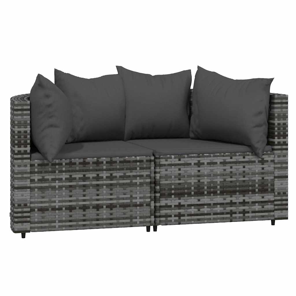 Patio Corner Sofa Grey